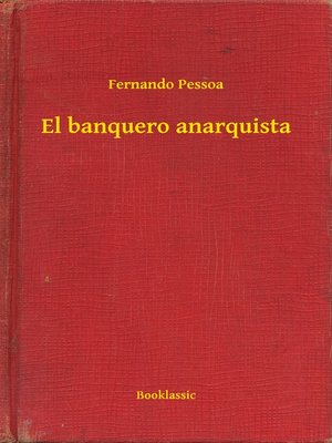 cover image of El banquero anarquista